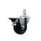 Service Caster 3.5'' Hard Rubber Wheel Swivel 3/4'' Square Stem Caster with Brake SCC-SQ20S3514-HRS-PLB-34 - alternate 1